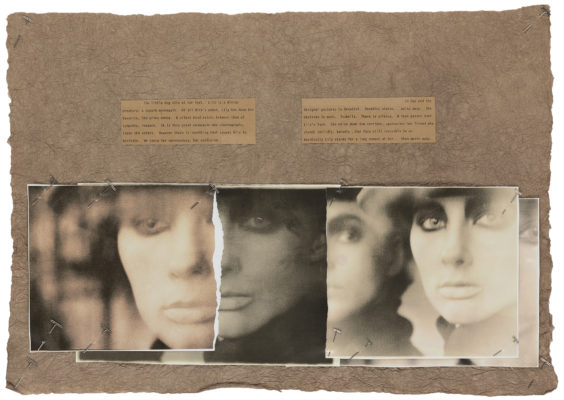Foto eines Werks von Deborah Turbeville aus der Ausstellung 